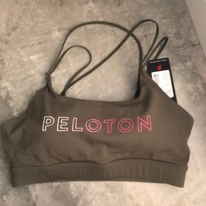 PELOTON strappy sports bra NWT size M